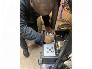 Laptop screen replacement and repair process at Computer Pro Network