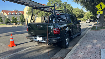 Vehicles that we use for telecommunication service